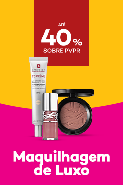 Maquilhagem de Luxo com destaque promocional de at&eacute; 40% sobre pre&ccedil;o de Venda ao P&uacute;blico Recomendado
